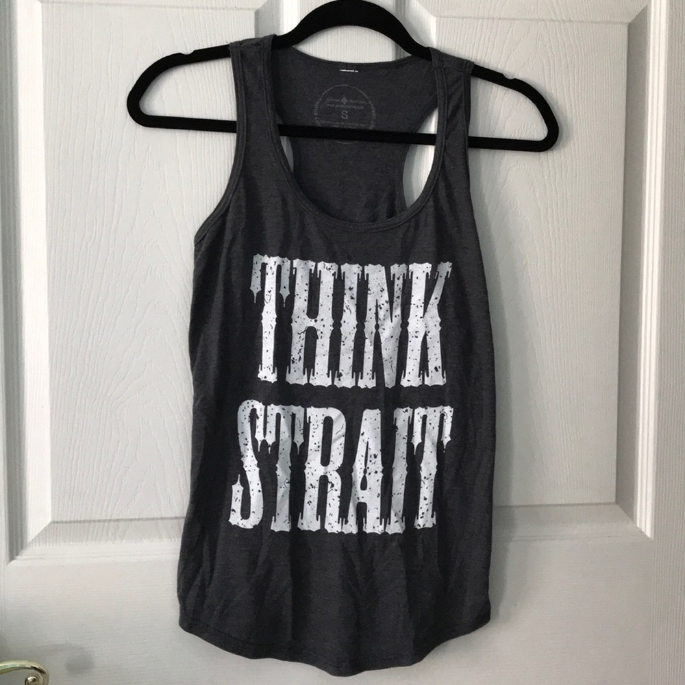 George Strait “Think Strait” themed tank